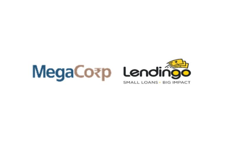 Mega Corporation and Lendingo logos